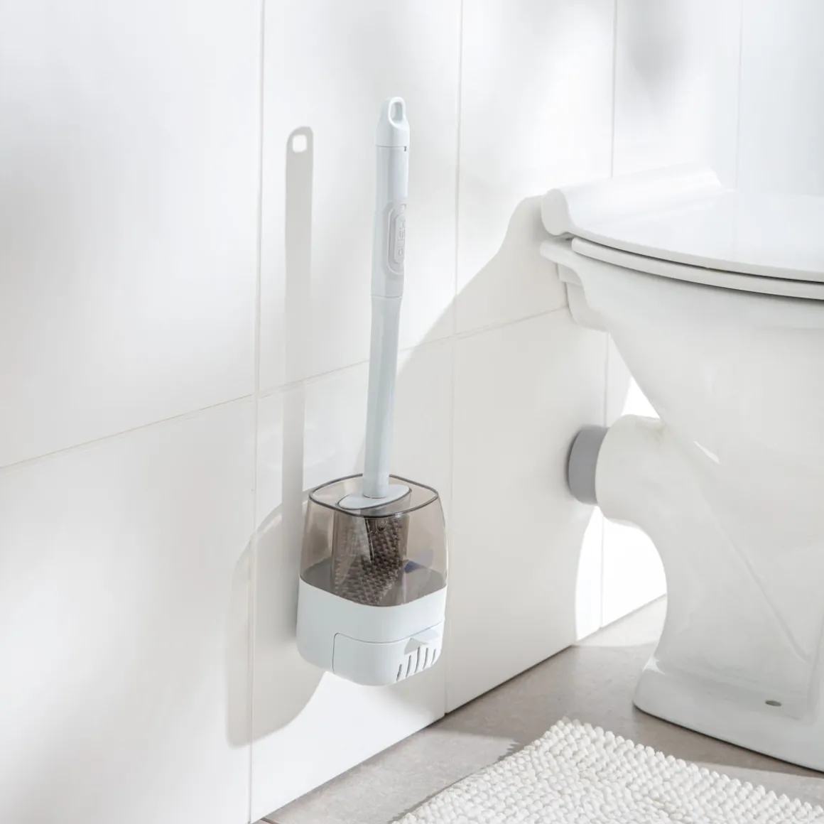 Silikon-WC-Bürste „2 in 1“