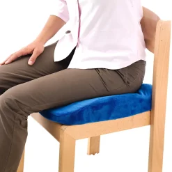 Sitz- und Rückenkissen blau