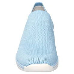 Slipper mit Keilabsatz „Federleicht“ blau