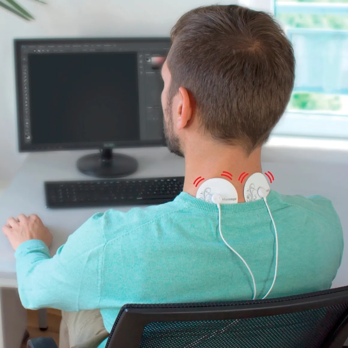 Smart Massager mit Case mit Tasche