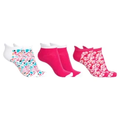 Sneaker-Socken-Set „Pink Lady“, 3 Paar