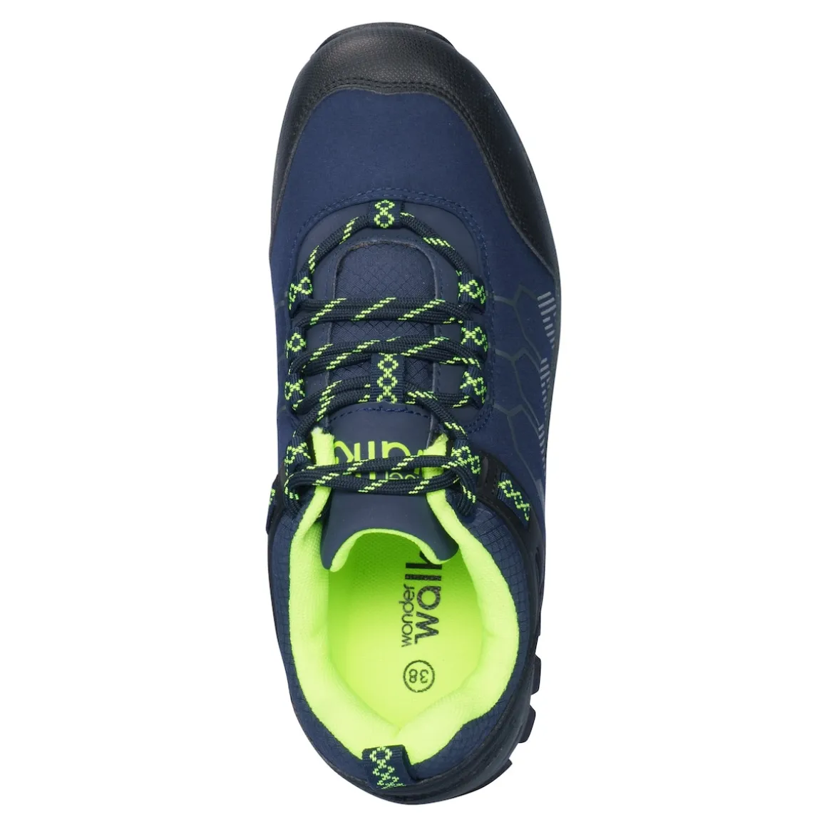 Softshell-Trekkingschuh unisex, wasserabweisend blau