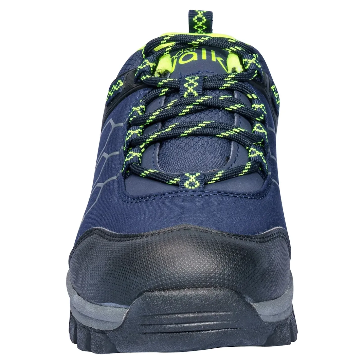 Softshell-Trekkingschuh unisex, wasserabweisend blau