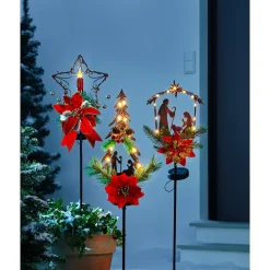 Solar-Gartenstecker Tannenbaum