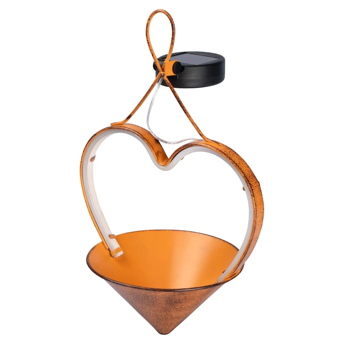 Solar-Hängeleuchte „Herzi“