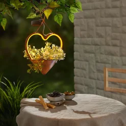 Solar-Hängeleuchte „Herzi“