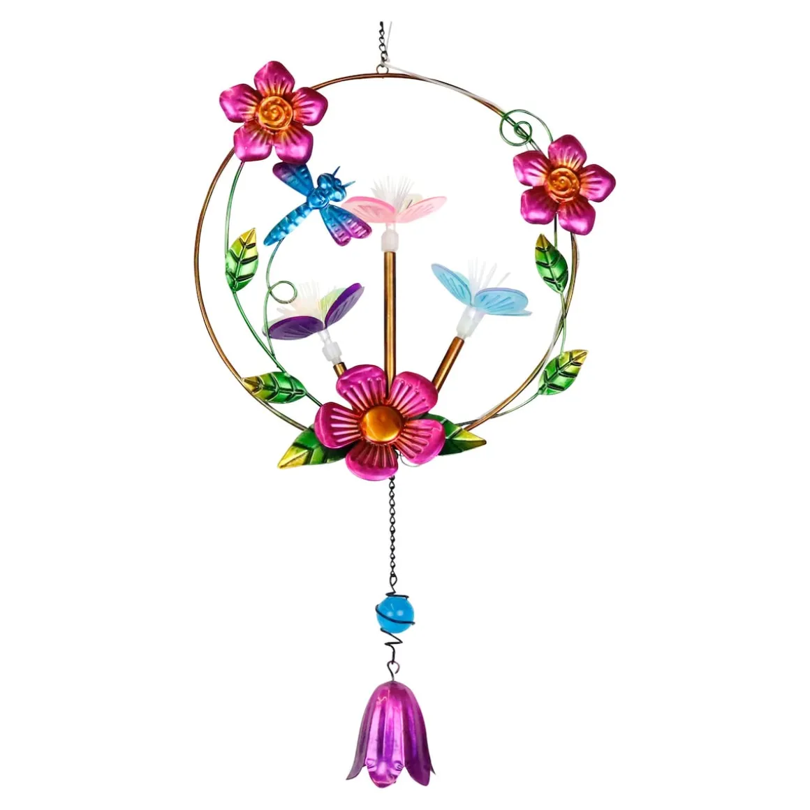 Solar-LED-Hängedeko "Blütenzauber"