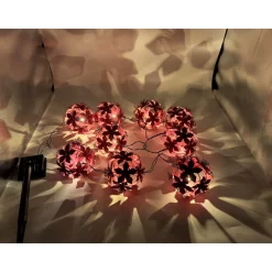 Solar-LED-Lichterkette "Hibiskus", 3,8 m