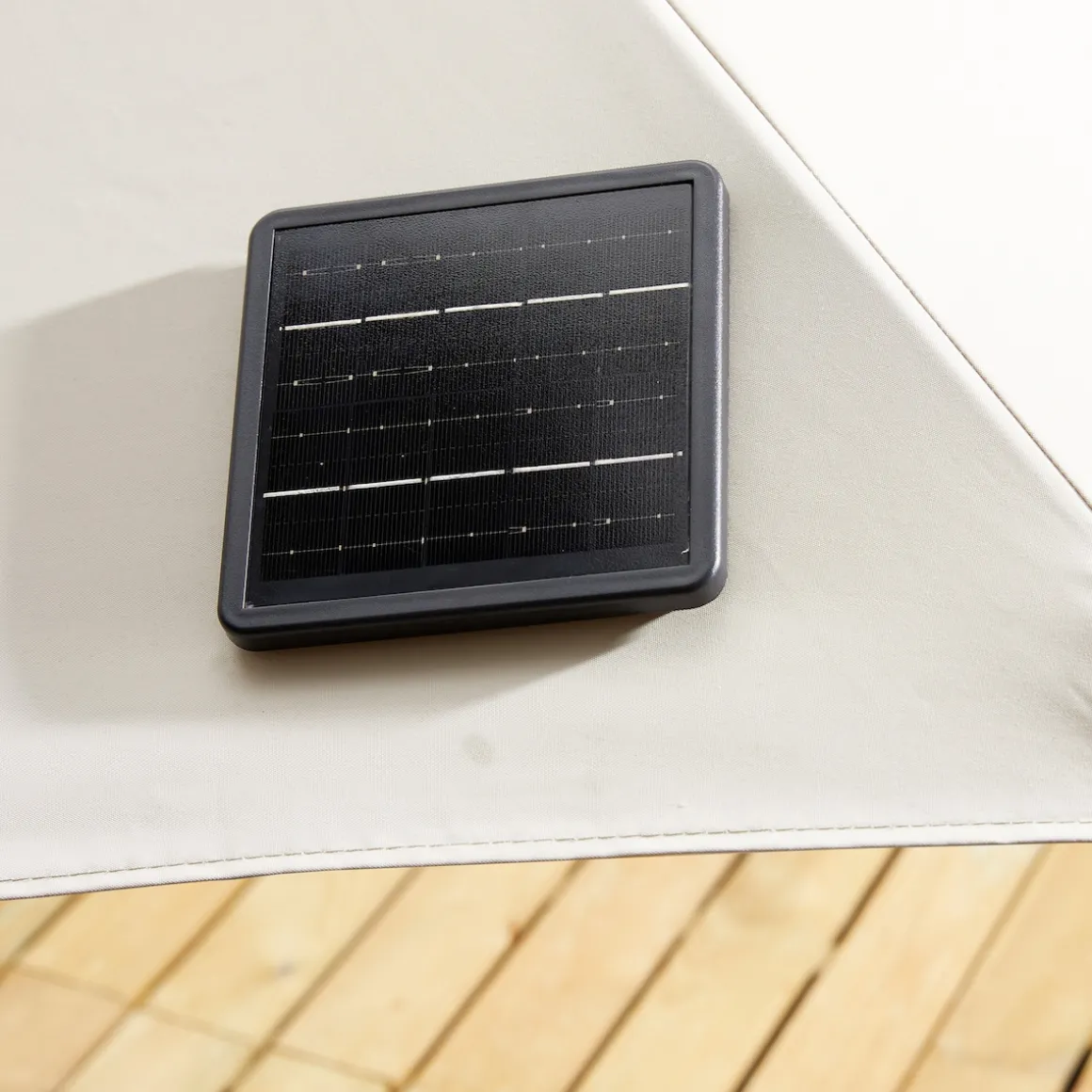 Solar-LED-Schirm- und Zelt-Lampe, 1 Stück