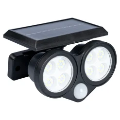 Solar-LED-Sicherheitsstrahler „2 in1“