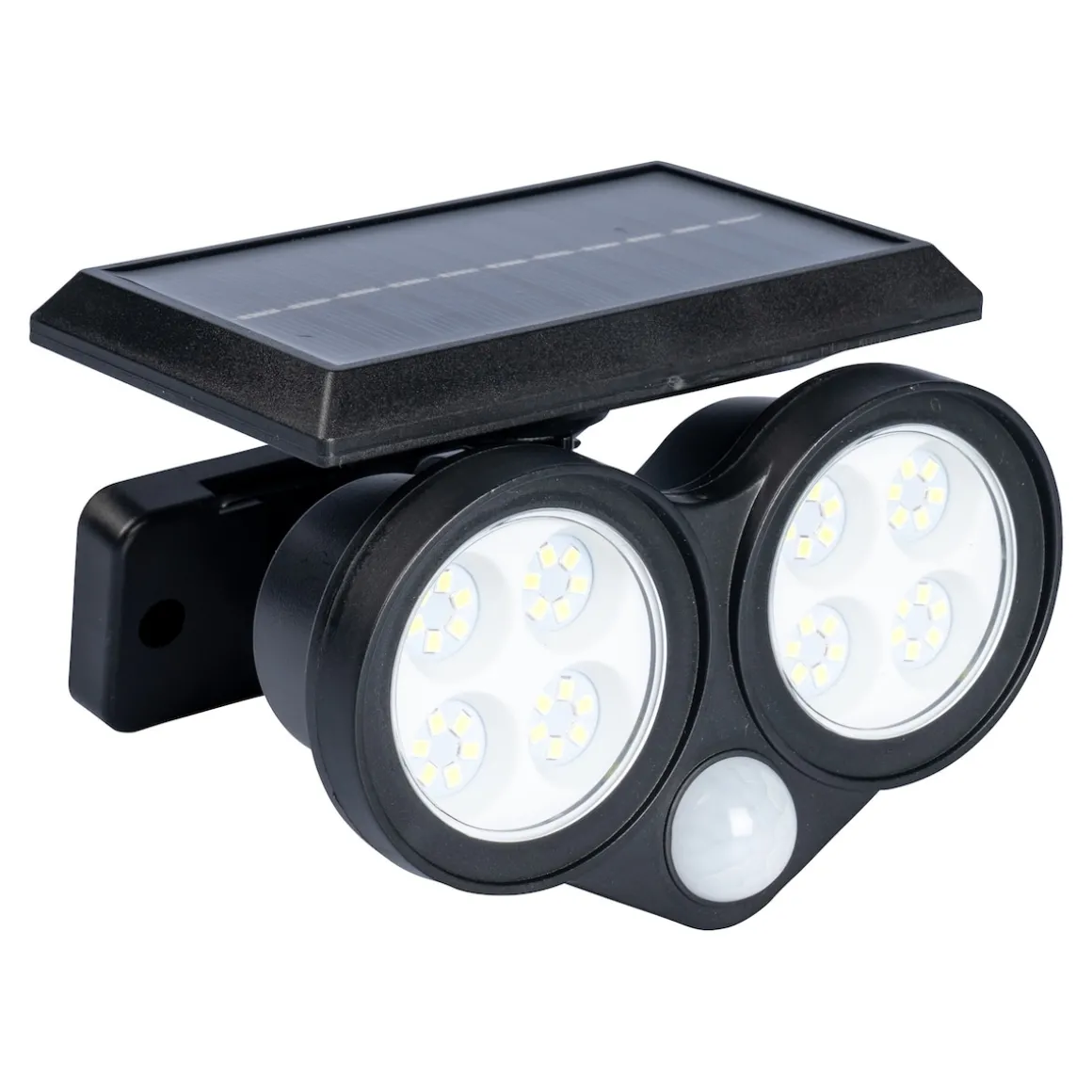 Solar-LED-Sicherheitsstrahler „2 in1“