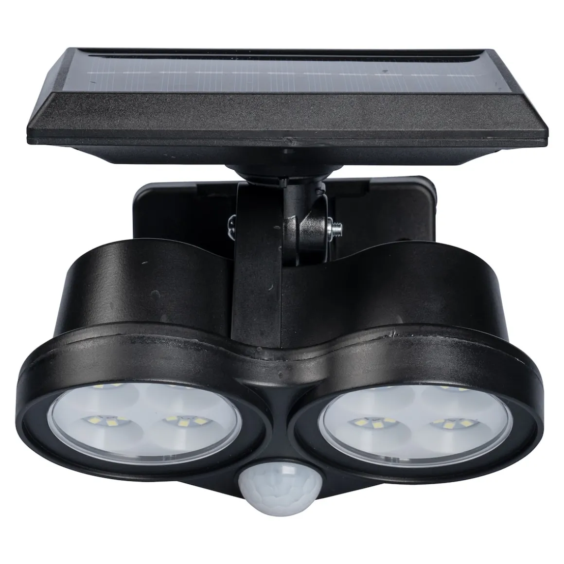 Solar-LED-Sicherheitsstrahler „2 in1“