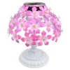 Solar-LED-Tischleuchte "Hibiskus"
