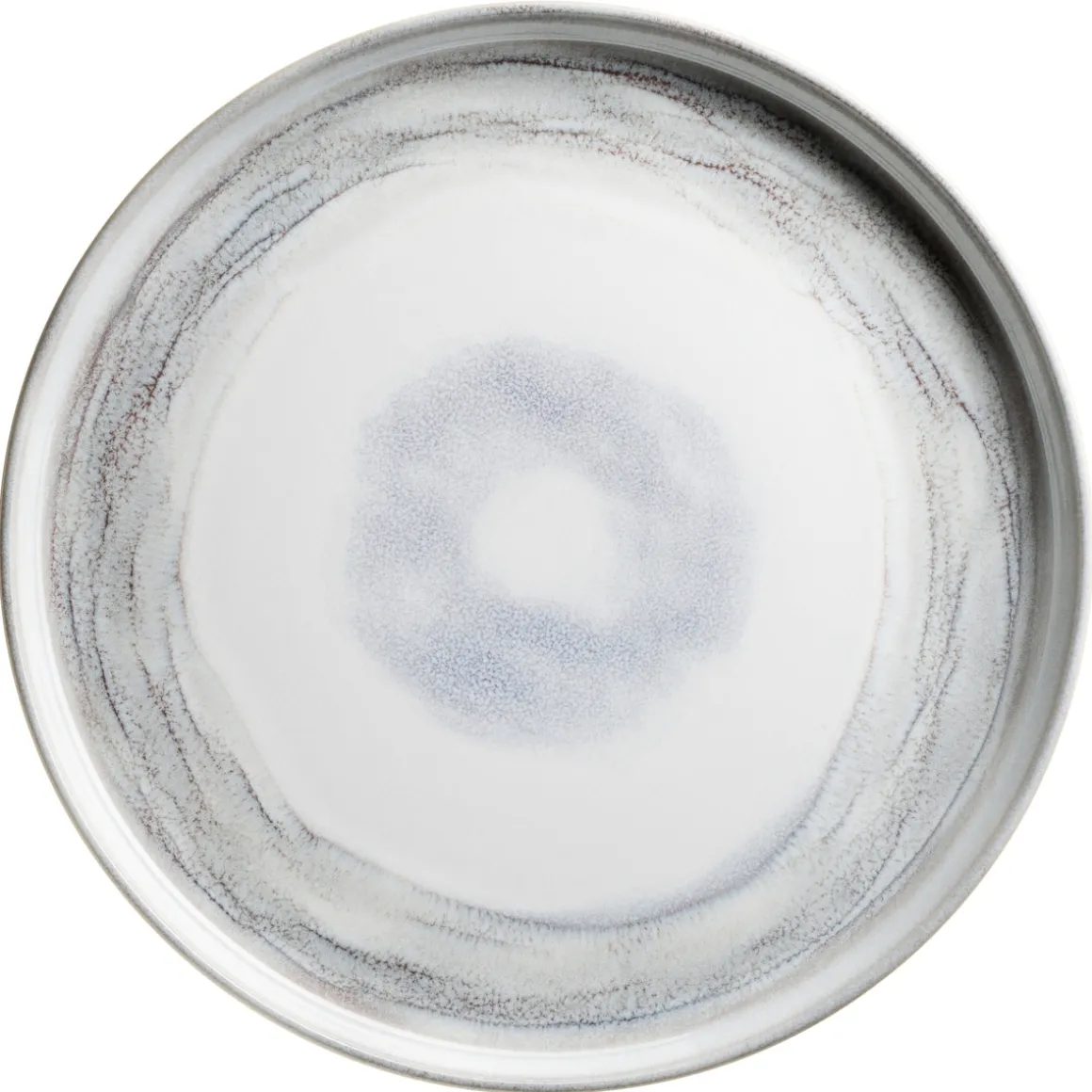 Speiseteller-Set, Steinzeug TIEFER SEE Blau / Grün