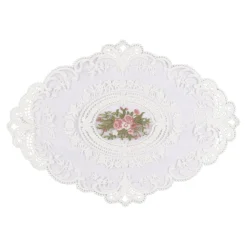 Spitzendeckchen „Rosenblick“