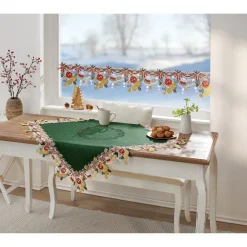 Spitzengardine „Weihnachtsglocken“