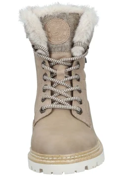Stiefeletten beige