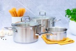 Stielkasserolle, Edelstahl Sanvito 1 x Topf