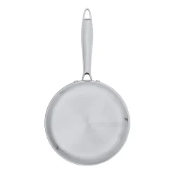 Stielkasserolle mit Wabenstruktur, Edelstahl, 18 cm