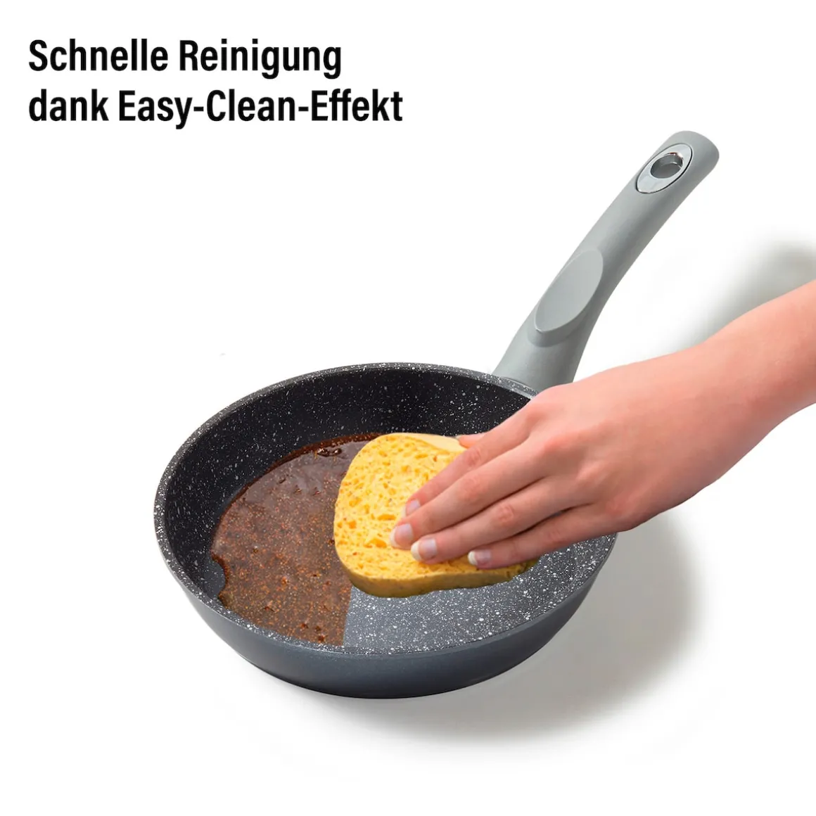 STONELINE Bratpfanne 18 cm | ohne Deckel - Grau