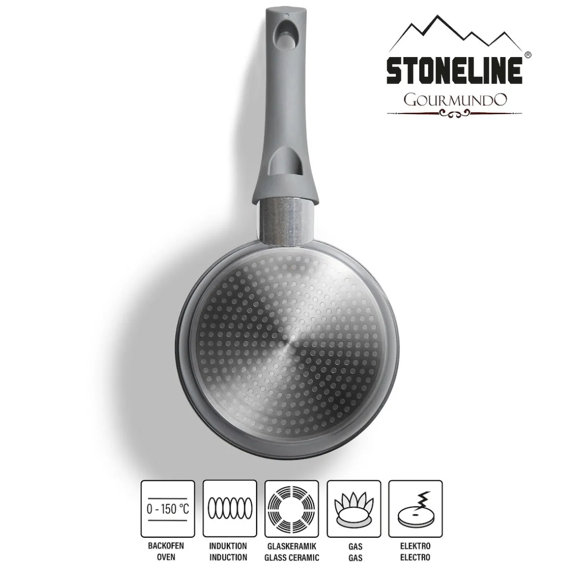 STONELINE Bratpfanne 16 cm | ohne Deckel - Grau