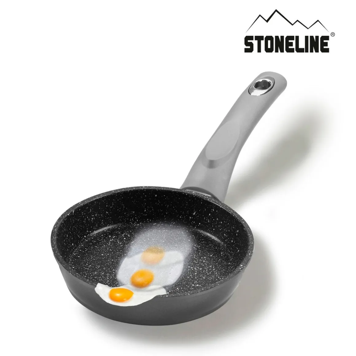 STONELINE Bratpfanne 14 cm | ohne Deckel - Grau