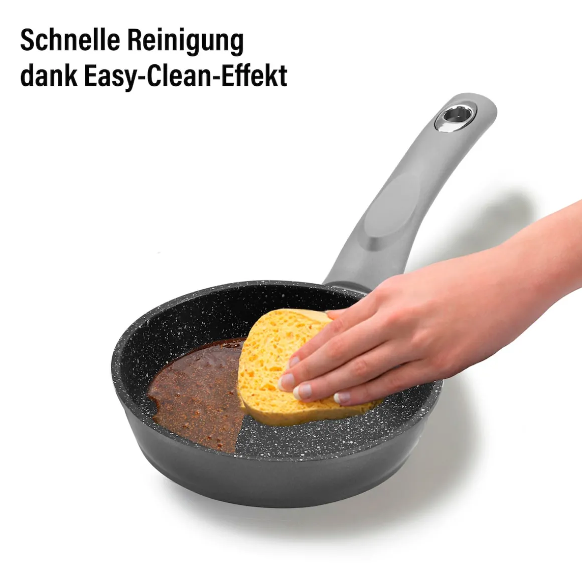 STONELINE Bratpfanne 14 cm | ohne Deckel - Grau