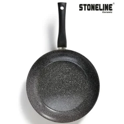 STONELINE CERAMIC Keramik Bratpfanne 28 cm | mit Deckel