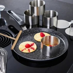 STONELINE Crepe Pfanne 25 cm | Schwarz