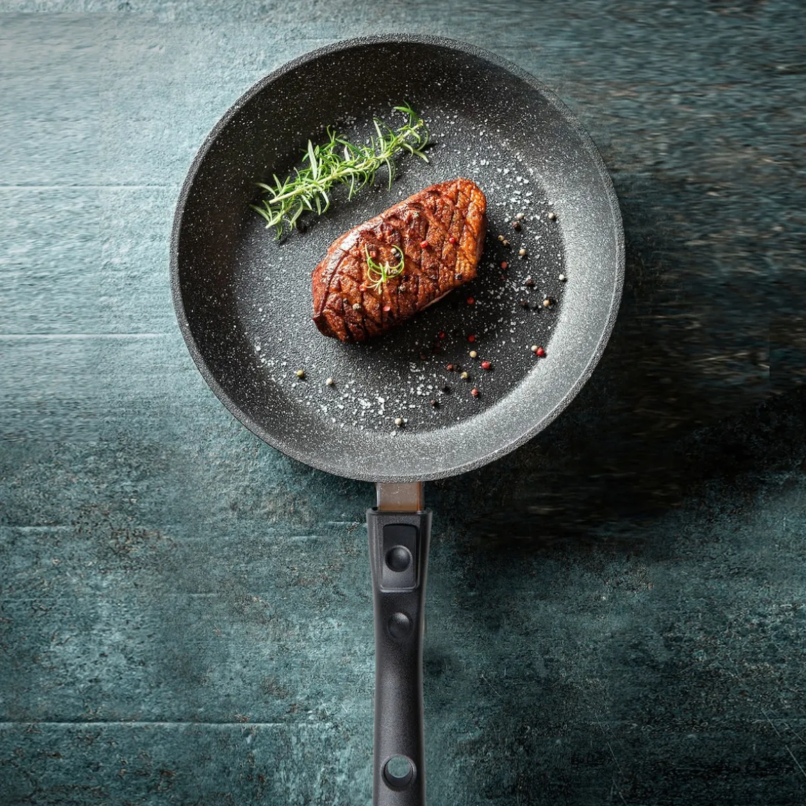 STONELINE Flex Schmorpfanne 28 cm mit abnehmbarem Griff | ohne Deckel