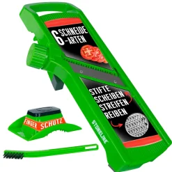 STONELINE Gemüsehobel Verstellbar Set 3-teilig | Grün