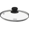 STONELINE Glasdeckel 26 cm | Schwarz