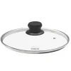 STONELINE Glasdeckel 24 cm | Schwarz