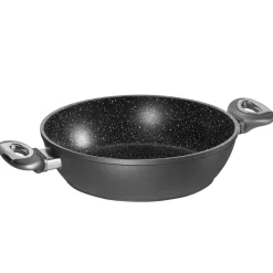 STONELINE Gourmundo Servierpfanne 24 cm | Grau