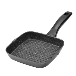 STONELINE Grillpfanne 16 cm | ohne Deckel - Schwarz