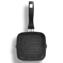 STONELINE Grillpfanne 16 cm | ohne Deckel - Schwarz