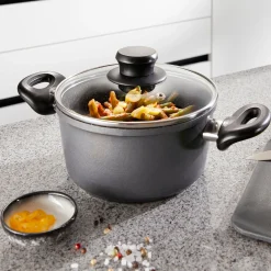 STONELINE Kochtopf 18 cm | mit Deckel