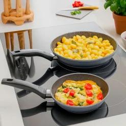 STONELINE Pfannen-Set 2-teilig 24/28 | ohne Deckel