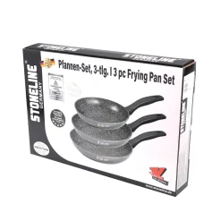 STONELINE Pfannen-Set 3-teilig 20/24/28 cm | ohne Deckel