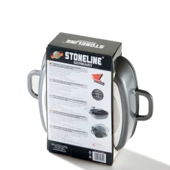 STONELINE Servierpfanne Eckig 24 cm | mit Deckel