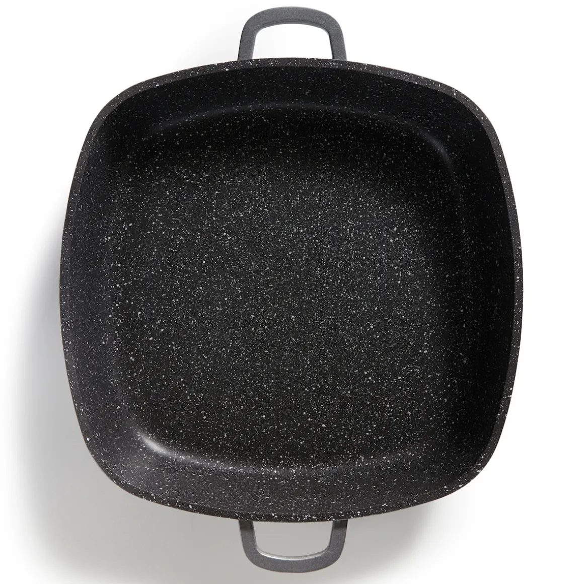 STONELINE Servierpfanne Eckig 32 cm | mit Deckel