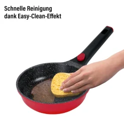 STONELINE SMART Bratpfanne 20 cm | ohne Deckel - Rot