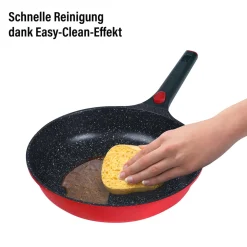 STONELINE SMART Bratpfanne 28 cm | ohne Deckel - Rot