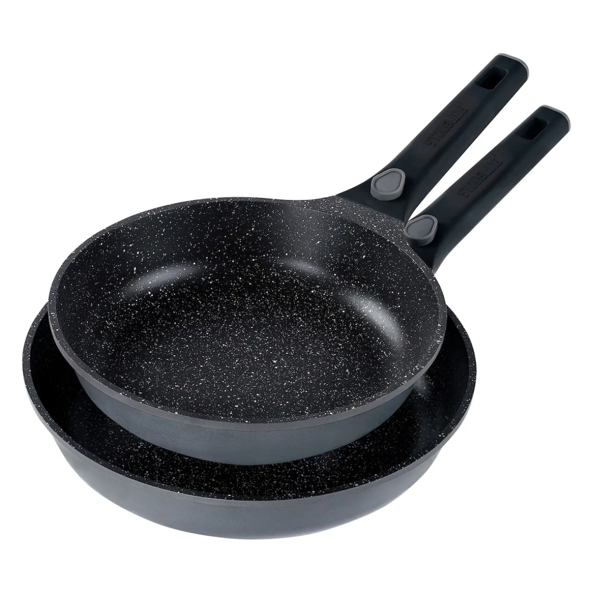 STONELINE SMART Pfannen-Set 2-teilig 24/28 | ohne Deckel - Grau