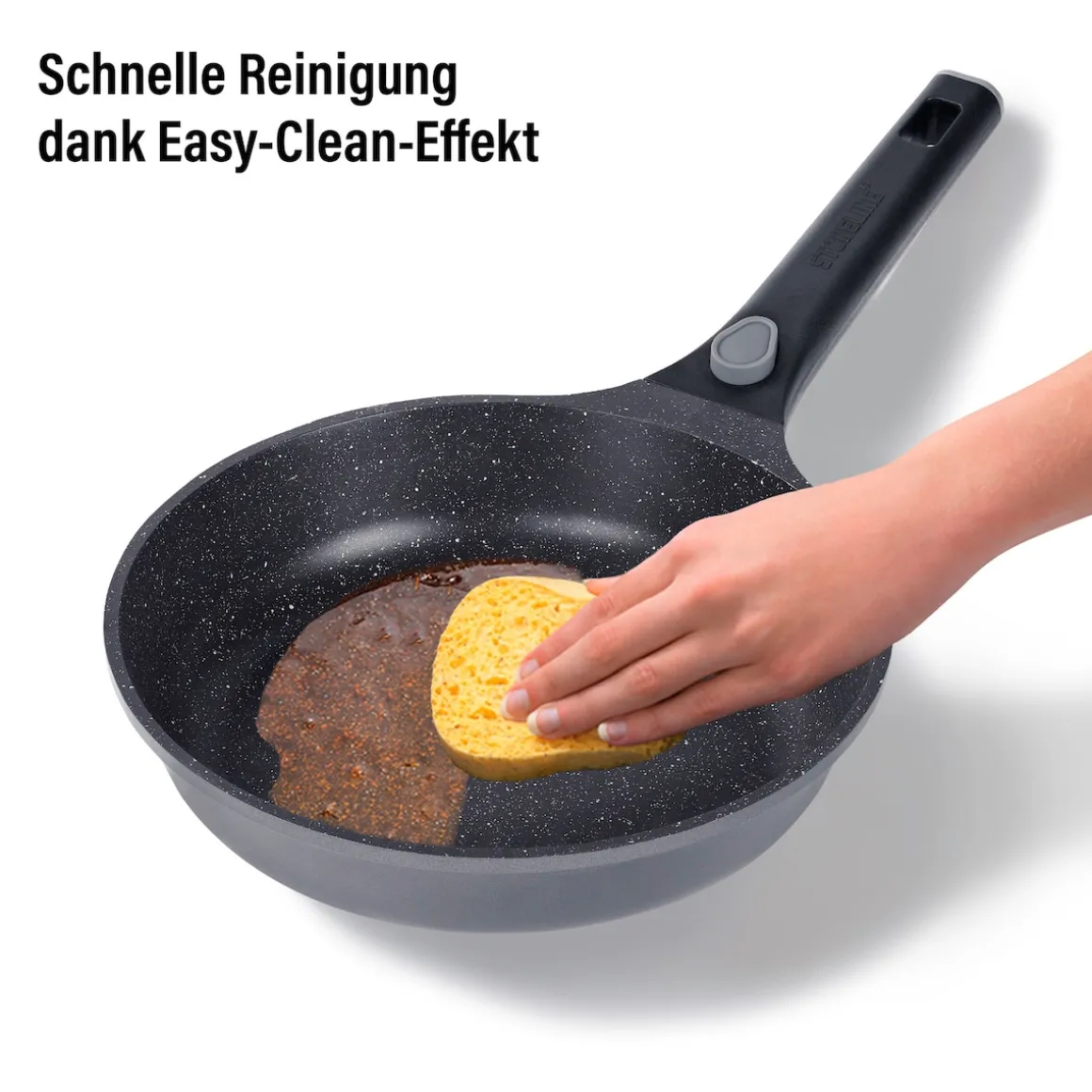 STONELINE SMART Pfannen-Set 2-teilig 24/28 | ohne Deckel - Grau