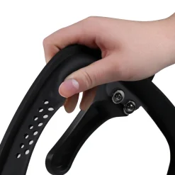 STONELINE SMELL WELL FUTURE Glasdeckel Eckig 28 cm mit SMELL WELL Funktion | Schwarz