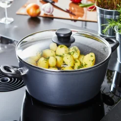 STONELINE XXL Kochtopf 28 cm | mit Deckel