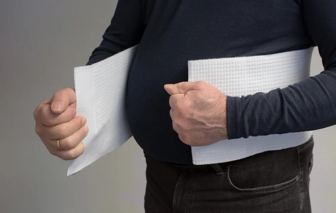 Stützgürtel, standard, XXL weiß