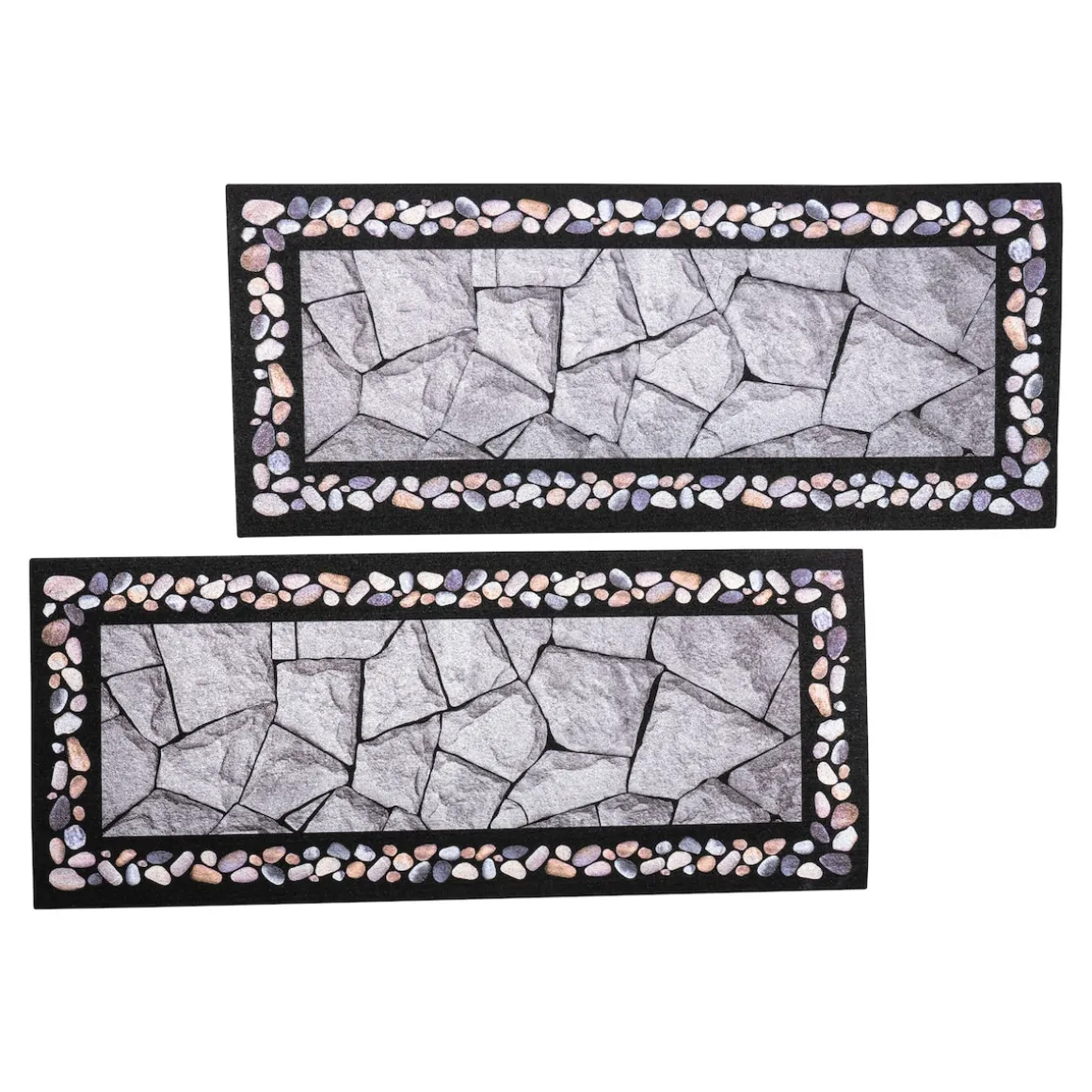 Stufenmatten „Steine“, 2 Stück