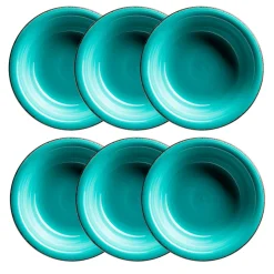 Suppenteller-Set, Steingut LUMACA Laguna